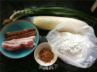 脆皮萝卜糕的做法步骤：1