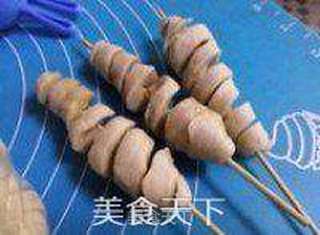 孜然烤面筋的做法步骤：2