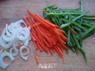 #青椒牛肉丝的做法图解5