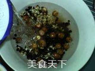 红豆薏米莲子粥的做法步骤:6