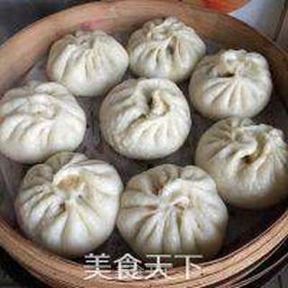 马兰头香菇肉包的做法步骤:16