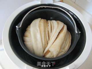 美味花生酱大花卷的做法步骤:13