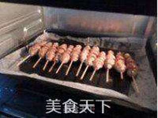 孜然烤面筋的做法步骤：4