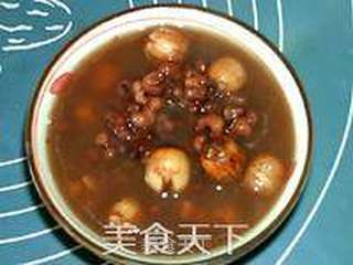 红豆薏米莲子粥的做法步骤:11