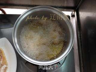 脆炸三文鱼的做法步骤:5