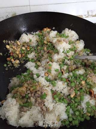 猪肉咸菜焖饭的做法步骤：7