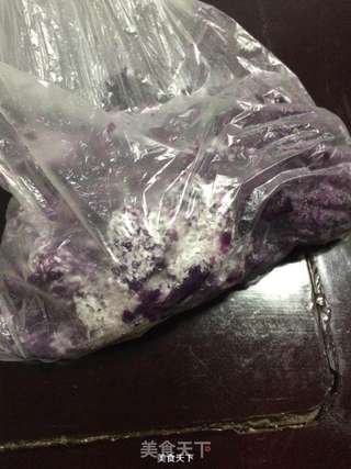 椰丝紫薯泥的做法步骤：5