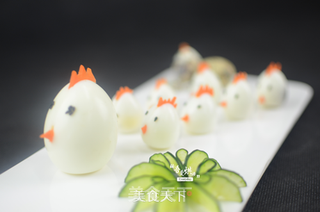 鹌鹑蛋大变身，萌到哭了有木有呢的做法步骤：3
