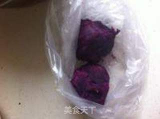 紫薯小山卷的做法步骤:14