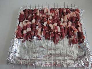 烤羊肉串的做法步骤:4