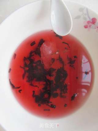 水果朗姆酒花茶果冻的做法步骤:4