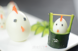 鹌鹑蛋大变身，萌到哭了有木有呢的做法步骤：5
