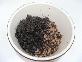 油菜香菇素馅饺子的做法步骤:2