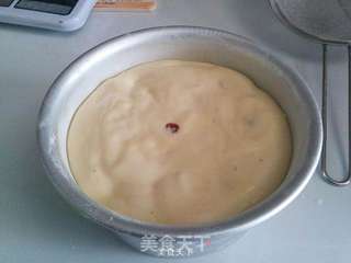 无油版蔓越莓海绵蛋糕的做法步骤:10