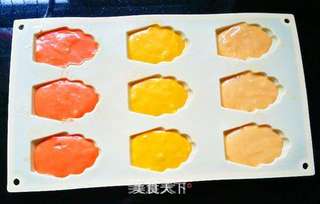 长帝e•Bake互联网烤箱之彩虹玛德琳的做法步骤:6
