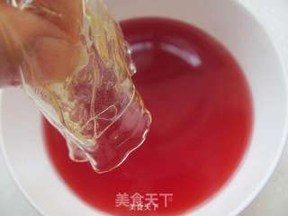 水果朗姆酒花茶果冻的做法步骤:6
