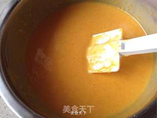 【8寸南瓜戚风蛋糕】的做法步骤:7