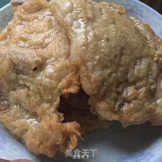 葱烤大排的做法步骤:5
