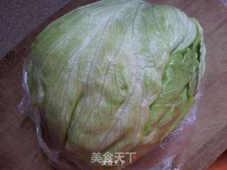 剁椒卷生菜的做法步骤：1