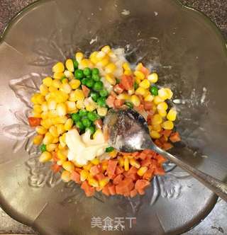开心米奇土豆泥的做法步骤:7