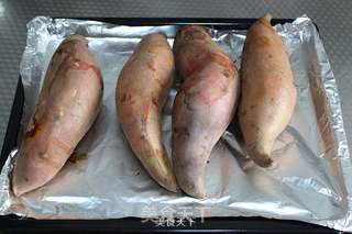 香烤红薯的做法步骤:2