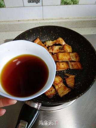 【包锘橄榄油试用】香煎黄鱼鲞的做法步骤:5