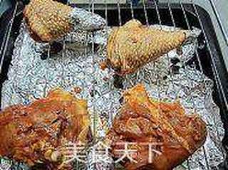 烤鸡腿的做法步骤:4