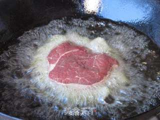 红酒波煮菲力牛肉的做法步骤:3