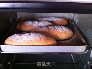 全麦橄榄油面包的做法步骤:12