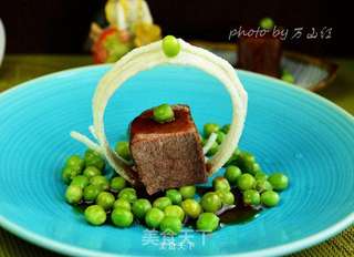 红酒波煮菲力牛肉的做法步骤:14