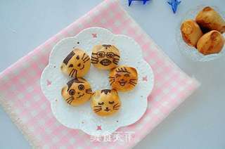 猫咪月饼的做法步骤:13