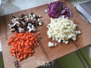 菠菜牛肉块面的做法步骤:3
