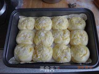 椰蓉小面包椰蓉小排包的做法步骤:10