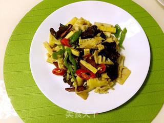 腊肉鲜笋的做法步骤:5