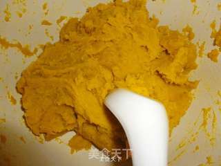 紫薯南瓜冰皮月饼的做法步骤:2