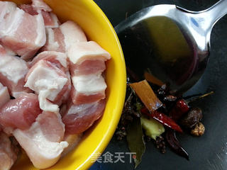 妈妈的味道—令人陶醉的五花肉烧百叶结的做法步骤:4