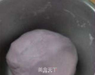 紫薯南瓜冰皮月饼的做法步骤:5