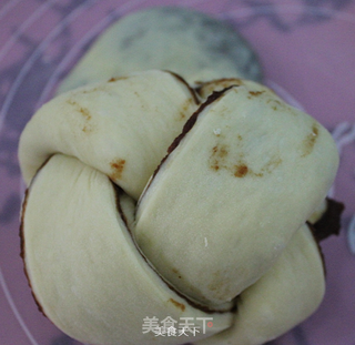 母亲节献礼--红豆沙吐丝的做法步骤:7