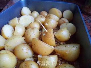 孜然烤土豆的做法步骤:11