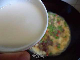 牛肉末豆花羹的做法步骤:8