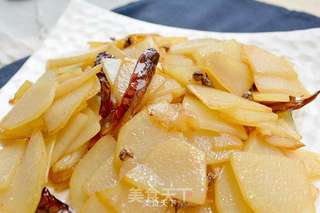 麻辣土豆片-快手菜的做法步骤:6
