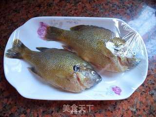 微波炉版清蒸太阳鱼的做法步骤:4