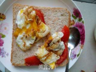 熏烤火腿肠三文治的做法步骤:8