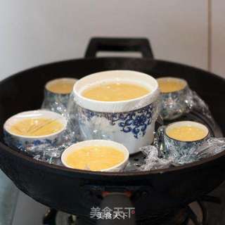 细腻鲜美无法挡-----松茸蛋羹的做法步骤:7