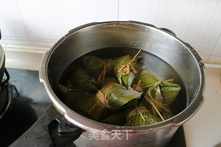 鲜肉粽的做法步骤:19