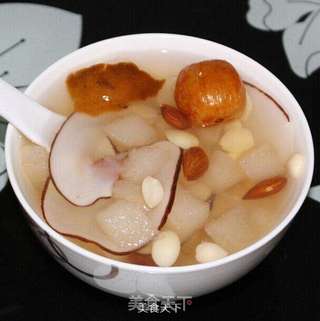 海底椰南北杏糖水的做法步骤:15