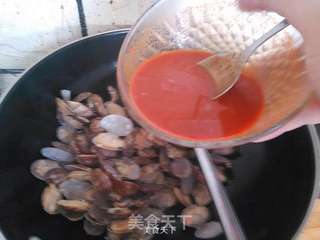 味道花蛤的做法步骤:6