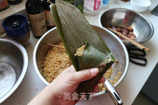 鲜肉粽的做法步骤:14