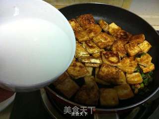 家常烧豆腐的做法步骤:8