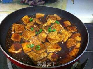 家常烧豆腐的做法步骤:10